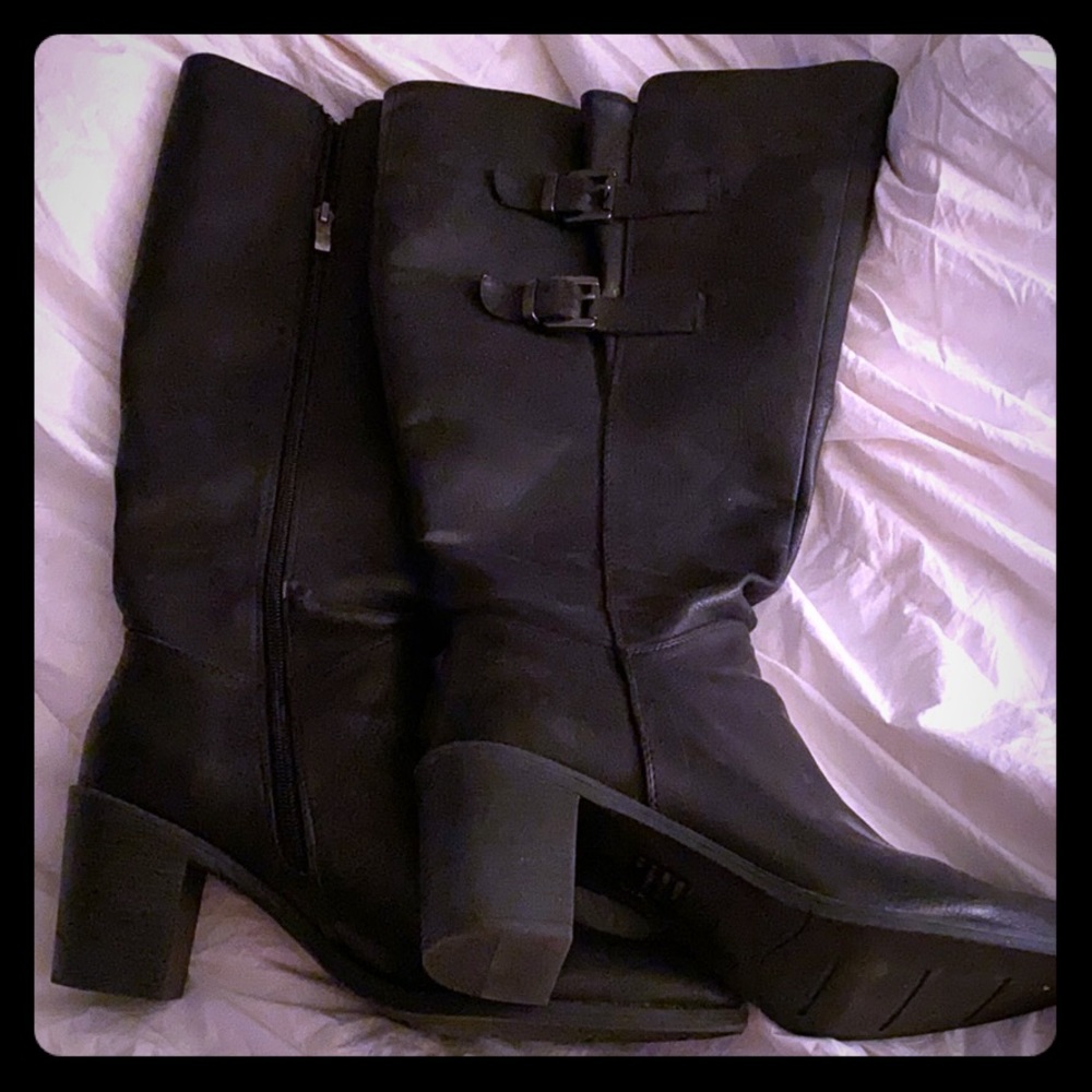 Wide calf boots